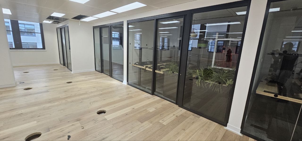 office glass partition